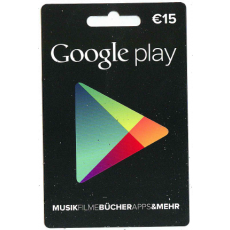 15€ Google Play Gift Card