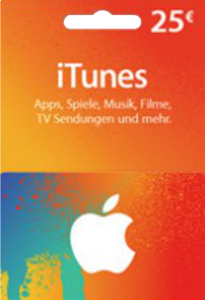 25 Euro iTunes Gift iTunes - Card